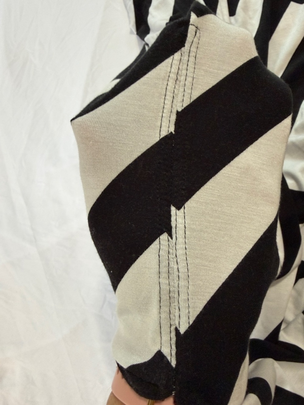 a.n.a Black and White Chevron Maxi Skirt - Picture 8 of 9